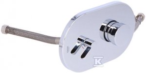 Bateria prysznicowa Grohe Eurosmart Cosmopolitan T samozamykająca, z mieszaczem do puszki podtynkowej