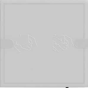 GIRA czujnik przyciskowy 4 Komfort 1x KNX TS4 antracytowy 5001028