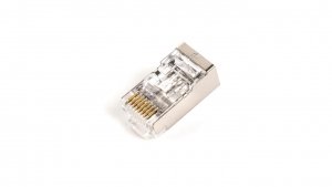 Wtyk RJ45 (8P8C) przelotowy kat.6 ekranowany AWG 26-24 /woreczek zawiera 100szt./ X-ML-6F-EZ