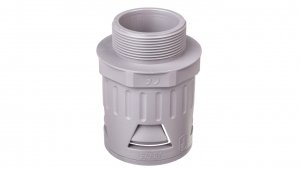 Dławnica do węża osłonowego M40 IP68 SILVYN KLICK-GM 40x1,5 szara 55501080