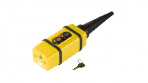 Kaseta sterownicza jednoczłonowa, zamek z jednym łącznikiem LM-1, W0-KS1-1-2