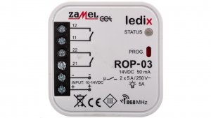 Radiowy odbiornik dopuszkowy 2-kanałowy ROP-03 LDX10000002
