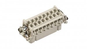 Wkład złącza 16P PE żeński 16A 250V EPIC H-A 16 BS 10531000