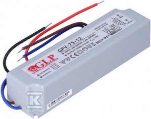  GLP zasilacz LED 12V 6A 75W