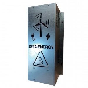 Rezystor hamujący o mocy 6 kW, przeznaczony do współpracy z turbinami wiatrowymi o maksymalnej mocy znamionowej 4 kW