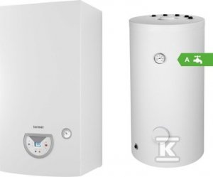 Pakiet z kotłem gazowym kondensacyjnym SILVER PRO 25 kW i zasobnikiem SWK 120
