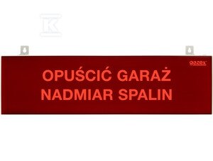 TABLICA OSTRZEGAWCZA TP-4/H2 