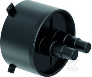 Uponor Ecoflex końcówka gumowa Twin 18+22+28-25+32+40/175 1034306
