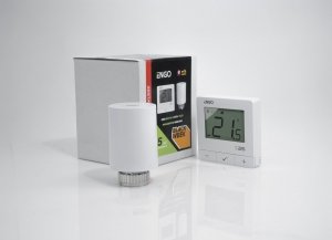 ENGO Controls Inteligentny zestaw ogrzewania Bieły (E25-BATW-4 + ETRV-M30)