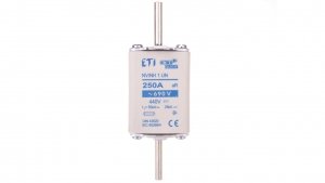 Wkładka bezpiecznikowa NH1 250A aR 690V M1UQ U-N 004333216