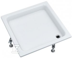 Brodzik akrylowy Zefir Standard Plus 80x80x26 cm kwadratowy
