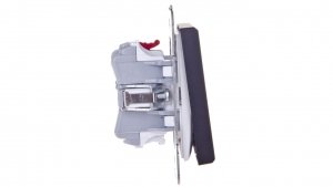 SONATA Łącznik krzyżowy czarny metalik ŁP-4R/m/33
