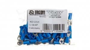 Końcówka oczkowa izolowana KOI 2,5/4 E09KO-02010101700 /100szt./