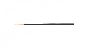 Przewód instalacyjny H05V-U (DY) 1,5 czarny /100m/