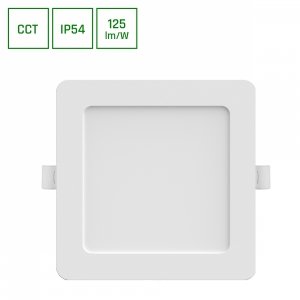 DURE 3 DOWNLIGHT 12W CCT 230V 110ST IP54 IK06 145X145X30 BIAŁY KWADRATOWA