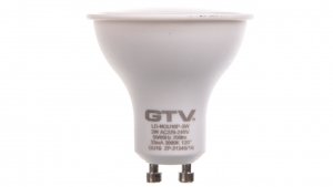Żarówka LED GU10 3W 220lm ciepłobiała 230V 120st. LD-NGU10P-3W