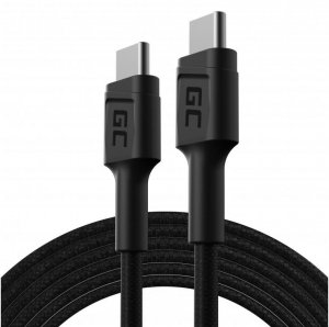 KABEL USB-C -|} USB-C Green Cell POWERSTREAM 120cm PD 60W ULTRA CHARGE QUICK CHARGE 3.0 KABGC30