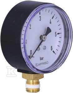 MANOMETR RF63 PIONOWY 1/4  0-6BAR
