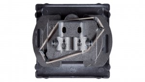 Simon Basic Gniazdo antenowe SAT/SAT/RTV końcowe stal inox BMZAR+SAT3.1-P2.01/21