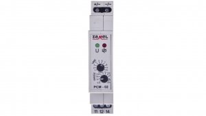 Przekaźnik czasowy 1P 16A 0,1sek-10dni 24V AC/DC PCM-02/24V EXT10000076