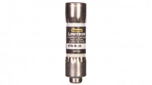 Wkładka bezpiecznikowa cylindryczna 10x38mm 20A 600V AC, Limitron, Klasa CC KTK-R-20