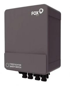 FOX-S-BOX Rozłącznik DC do systemów fotowoltaicznych dla 2 MPPT / FoxESS / 1500DC / Box 2 MPPT / Złącza MC4 / IP66 / Napęd silnikowy / Automatyczne wyłączenie przy temperaturze 70C