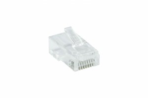 Wtyk RJ45 UTP kat. 6 przelotowy uniwersalny (8P8C)