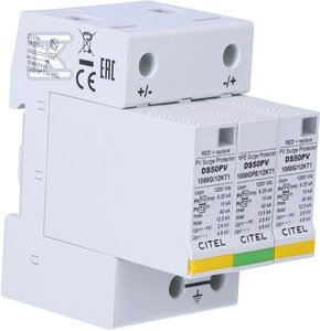  Ogranicznik przepięć typ 1+2 (BC) 12,5kA 2p+GDS50PV-1000G/12KT1