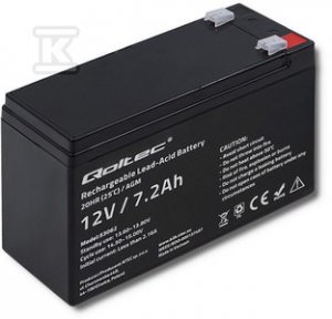 AKUMULATOR AGM 12V 7.2AH MAX. 108A