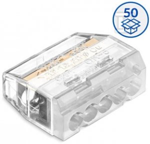 Szybkozłączka wtykowa SCP5 transparentny/biały 88000002S