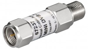 Mini wzmacniacz sygnału DVB-T/SAT 18dB /na kabel koncentryczny/ F - F 67237