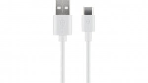 Przewód FastCharge max.3A USB 2.0 HighSpeed USB-C - USB-A 1m 45563