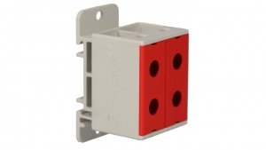 Złączka szynowa 2-torowa 35mm2 czerwona ZGX-2x35 czerwona ENE-00170