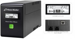 UPS ZASILACZ AWARYJNY PowerWalker VI 600 SW FR 