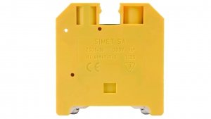 Złączka szynowa ochronna 16mm2 zielono-żółta ZSO1-16.0 14603319