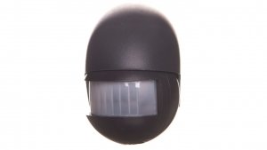 Detektor ruchu na podczerwien PIR 180 stopni IP44 12m antracyt 1171900