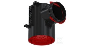 SKRZ. ROZPR TVA-P 90, DN125 WYS. 170 MM