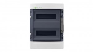 Rozdzielnica hermetyczna EP-LUX natynkowa 2x12 1500V DC1000V AC PE+N dymny IP65 1956-01
