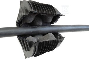 Dławnica czopowa / Gniazdowy wkład uszczelniający EK 186/90 (dla średni wew. rur 76-95 mm) BP-102818