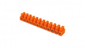 Listwa zaciskowa 12-torowa 6,0mm2 pomarańczowy 24658