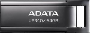 Adata Pendrive UR340 64GB USB3.2 Gen1 Czarny 