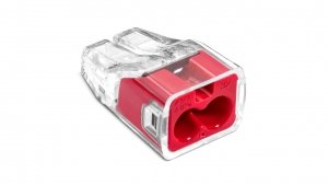 IDEALNA Szybkozłączka SCP2 B10 wtykowa do drutów i wielodrutów 2-torowa 4mm² 32A 450V 88001001 /10 szt./