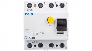 Wyłącznik różnicowoprądowy 4P 25A 0,03A typ AC PFIM-25/4/003-MW 235406