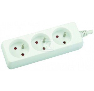 PRZEDŁ.3GN.Z/U 5M IP20 BIAŁY