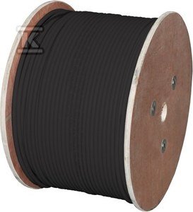 Kabel ALANTEC kat. 5e U/UTP PE Fca 500m zewnętrzny suchy czarny 4PR