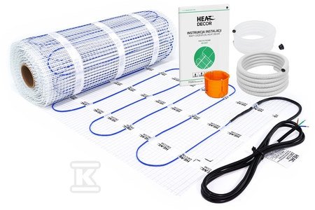 Zestaw maty grzewczej HD-mat 150 W/m2, szerokość 50 cm - bez termostatu - 2 m2