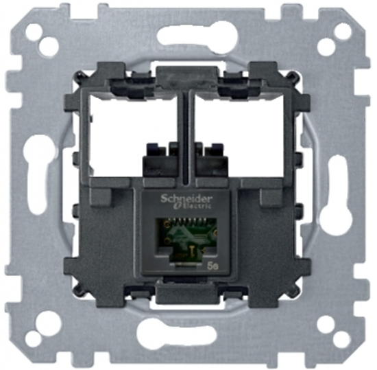 Merten Gniazdo komputerowe pojedyncze RJ45 kat.5e UTP MTN4575-0001