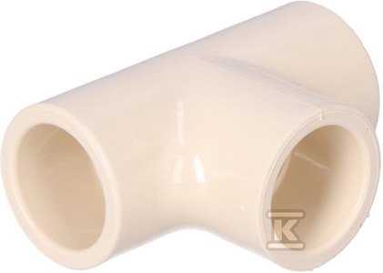 TRÓJNIK RÓWNOPRZEL KW/KW/KW 1/2  PVC-C
