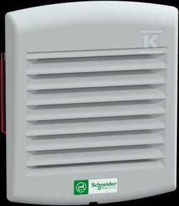Wentylator z kratką 38 m3/h IP54 24VDC NSYCVF38M24DPF