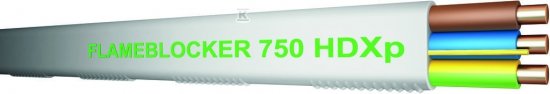 Przewód instalacyjny FLAMEBLOCKER 750 DCA HDXpżo 5x1,5 RE